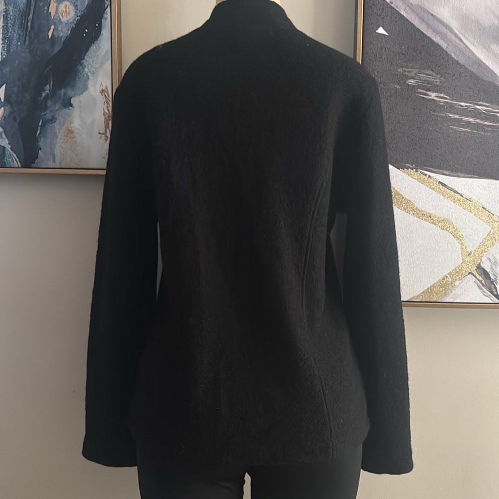 August Silk- 100% Wool Jacket size L - Picture 5 of 7